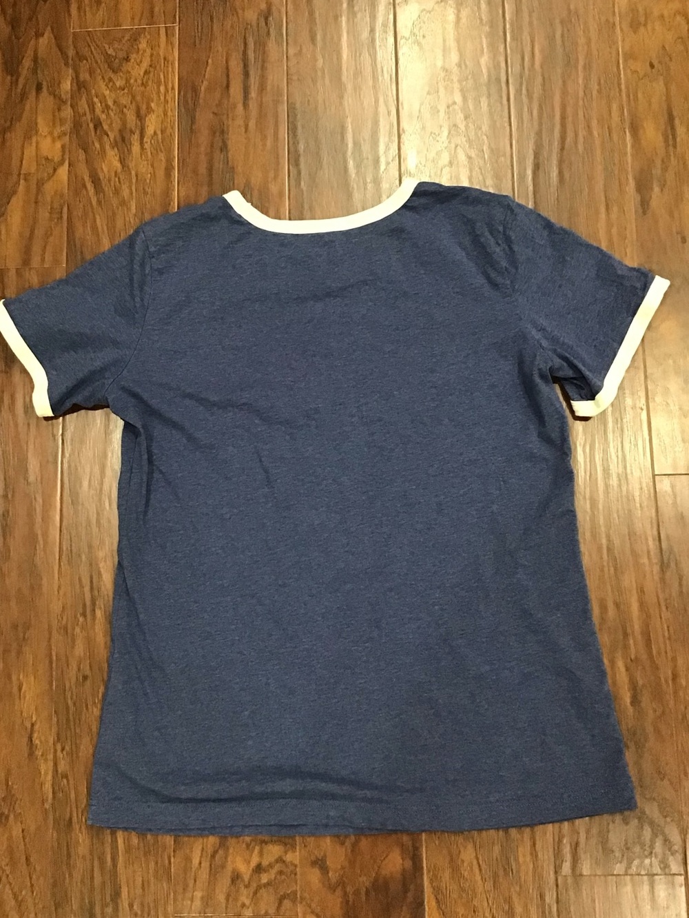 Wrangler Women’s Ringer Tee with Cream Graphic - Picture 6 of 6